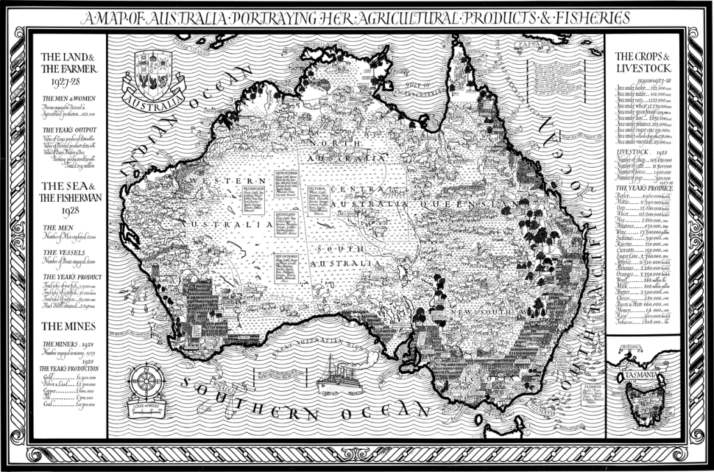 austrealia map